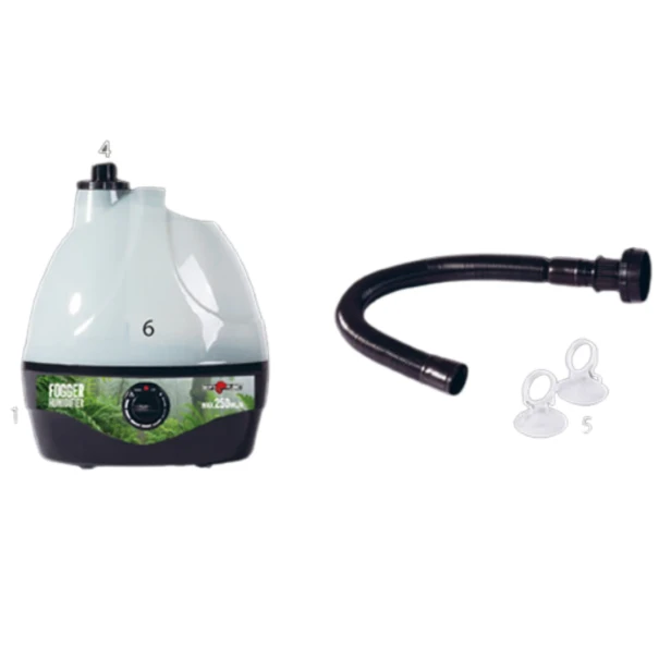 Nawilżacz terrarium ultradźwiękowy zamgławiacz fogger 2,2l Repti Planet