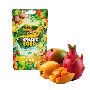 BioGecko food pokarm dla gekonów orzęsionych OWOCE TROPIKALNE 100g